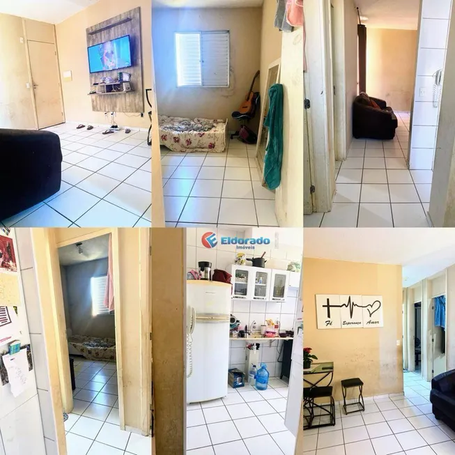 Foto 1 de Apartamento com 2 Quartos à venda, 45m² em Residencial Parque Pavan, Sumaré