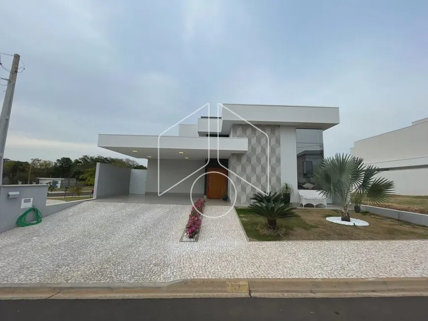 Foto 1 de Casa de Condomínio com 3 Quartos à venda, 260m² em Jardim São Domingos, Marília
