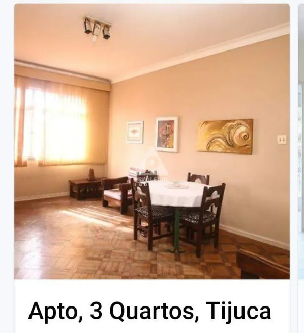 Foto 1 de Apartamento com 3 Quartos à venda, 100m² em Tijuca, Rio de Janeiro