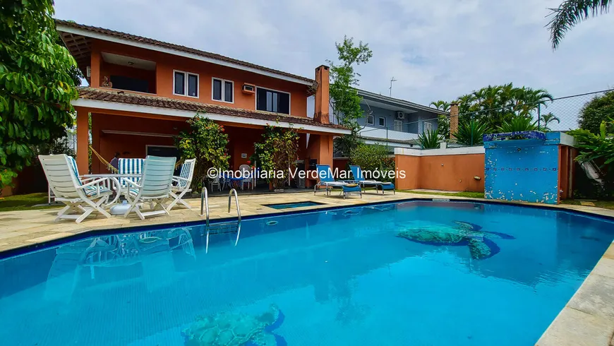 Foto 1 de Casa com 5 Quartos à venda, 370m² em Jardim Acapulco , Guarujá