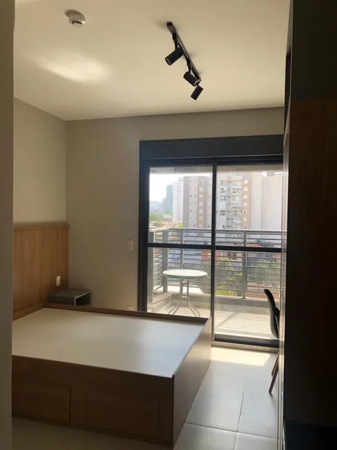 Foto 1 de Apartamento com 1 Quarto para venda ou aluguel, 26m² em Brooklin, São Paulo