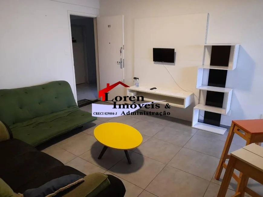 Foto 1 de Apartamento com 1 Quarto à venda, 60m² em Centro, São Vicente