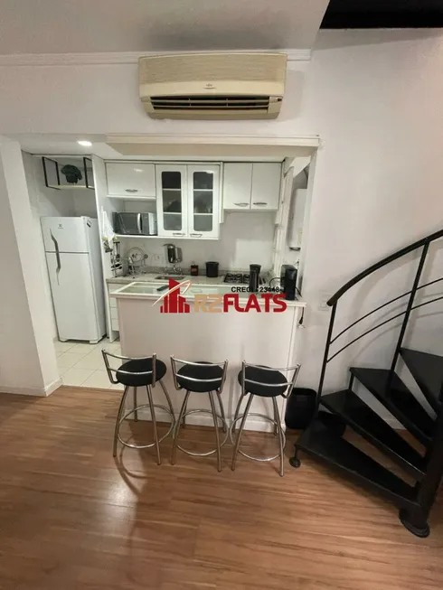 Foto 1 de Flat com 1 Quarto à venda, 45m² em Vila Olímpia, São Paulo