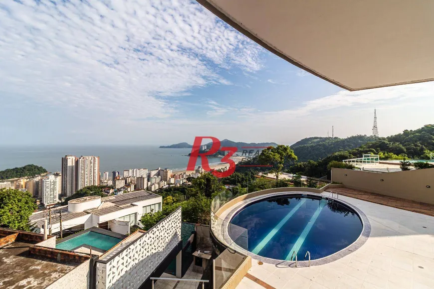 Foto 1 de Casa de Condomínio com 5 Quartos à venda, 800m² em Morro Santa Terezinha, Santos