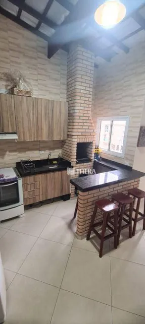 Foto 1 de Cobertura com 2 Quartos à venda, 110m² em Vila Scarpelli, Santo André