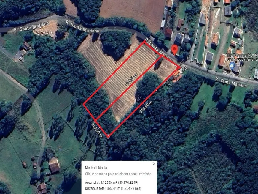 Foto 1 de Lote/Terreno à venda, 10000m² em Vila Delurdes, Campo Largo