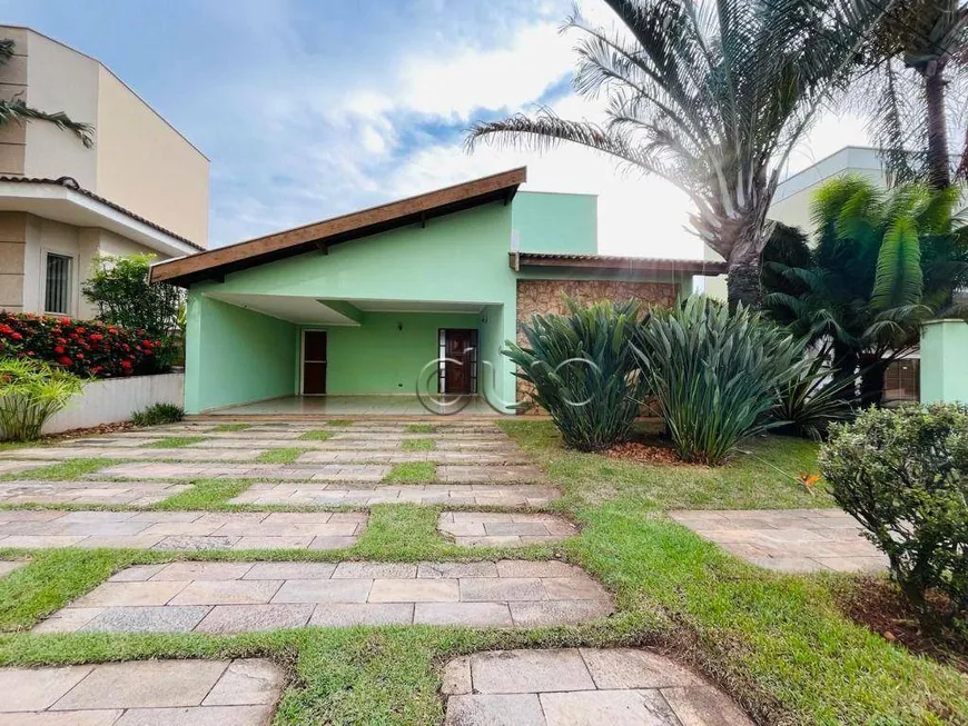 Foto 1 de Casa de Condomínio com 3 Quartos para venda ou aluguel, 242m² em TERRAS DE PIRACICABA, Piracicaba