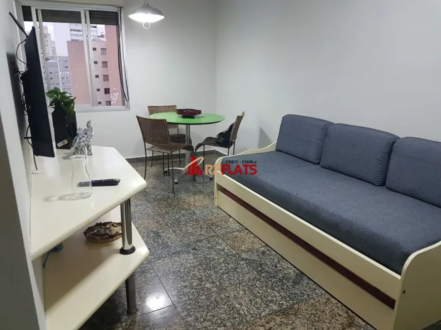 Foto 1 de Flat com 1 Quarto para alugar, 45m² em Bela Vista, São Paulo