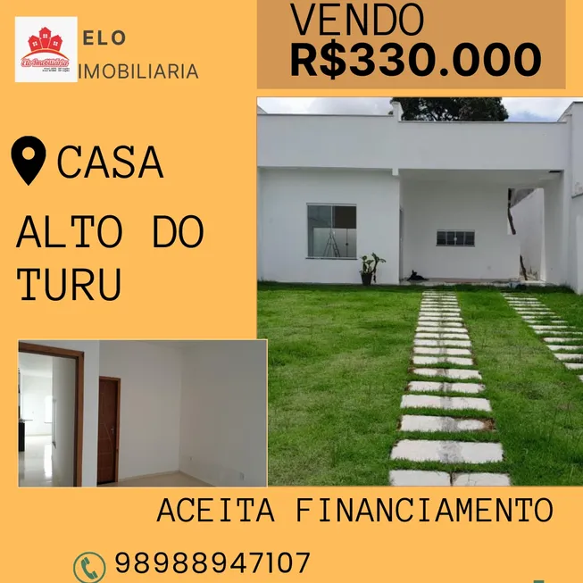 Foto 1 de Casa com 3 Quartos à venda, 96m² em Centro, São José de Ribamar
