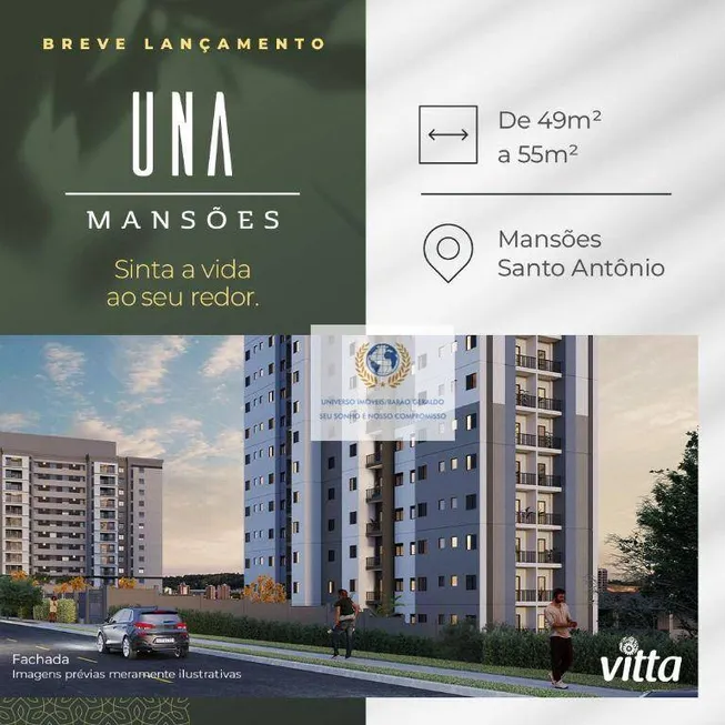 Foto 1 de Apartamento com 2 Quartos à venda, 60m² em Fazenda Santa Cândida, Campinas