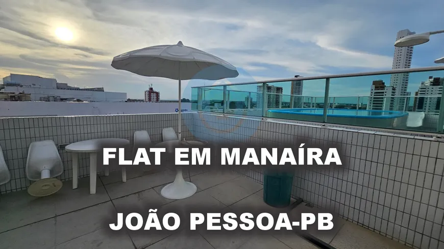 Foto 1 de Flat com 1 Quarto à venda, 44m² em Manaíra, João Pessoa