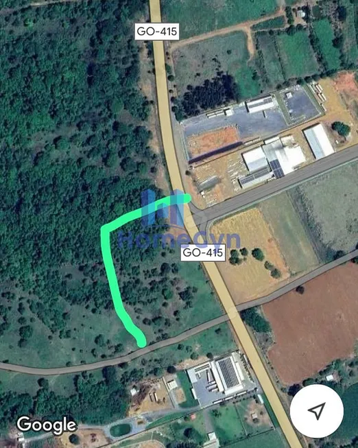 Foto 1 de Lote/Terreno à venda, 96800m² em Zona Rural, Goianápolis