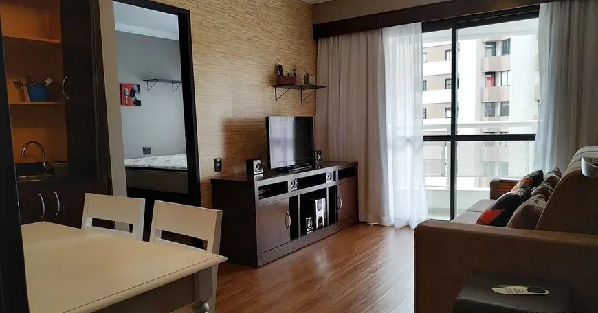 Foto 1 de Flat com 1 Quarto à venda, 35m² em Moema, São Paulo