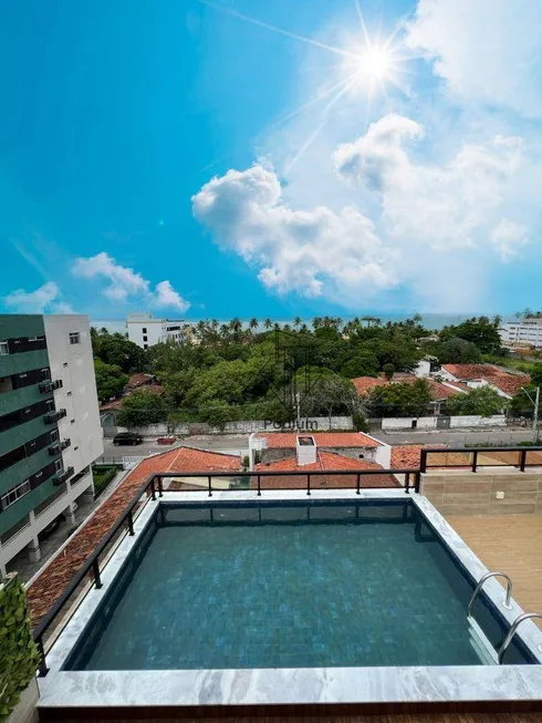 Foto 1 de Flat com 1 Quarto à venda, 69m² em Cabo Branco, João Pessoa