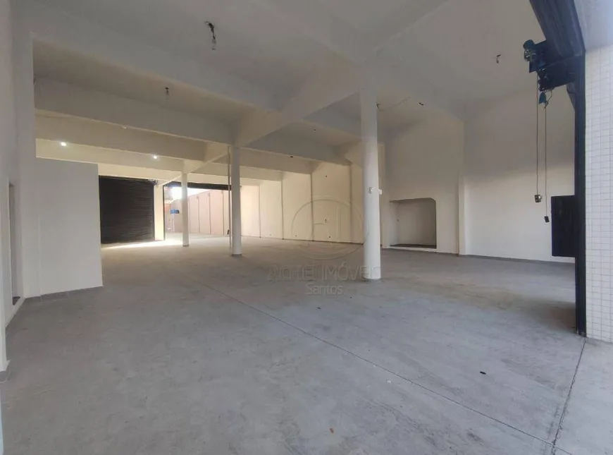 Foto 1 de Ponto Comercial para alugar, 1200m² em Vila Matias, Santos