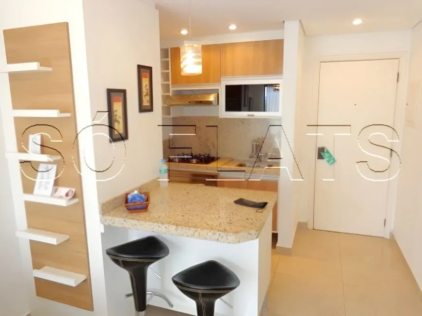 Foto 1 de Flat com 1 Quarto à venda, 36m² em Jardim São Dimas, São José dos Campos