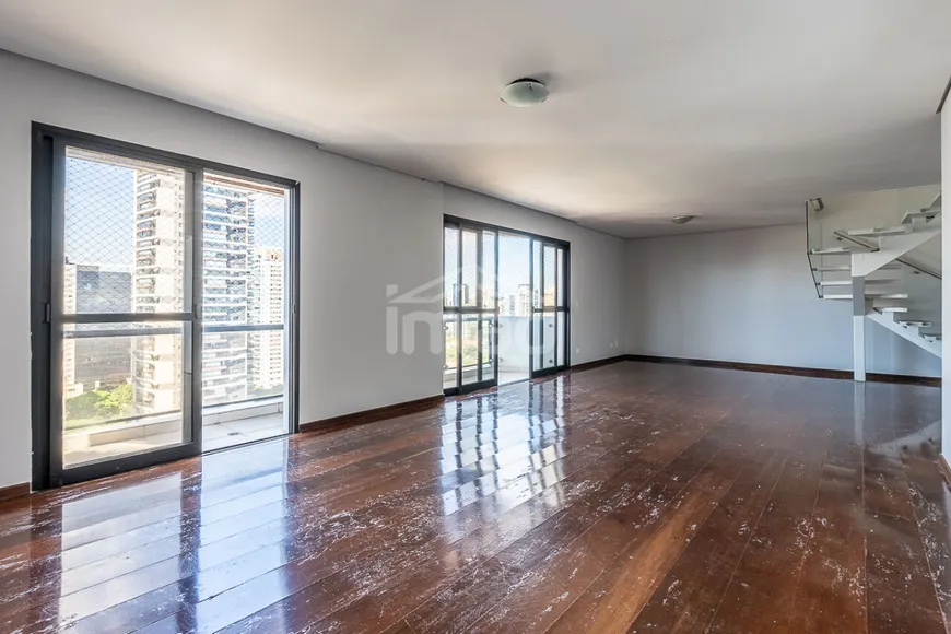 Foto 1 de Cobertura com 4 Quartos para alugar, 430m² em Cidade Monções, São Paulo