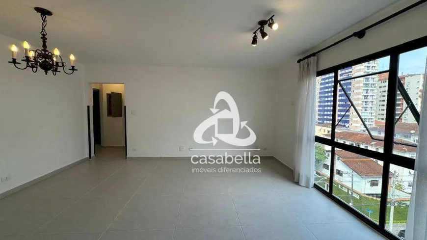 Foto 1 de Apartamento com 2 Quartos para alugar, 102m² em Gonzaga, Santos