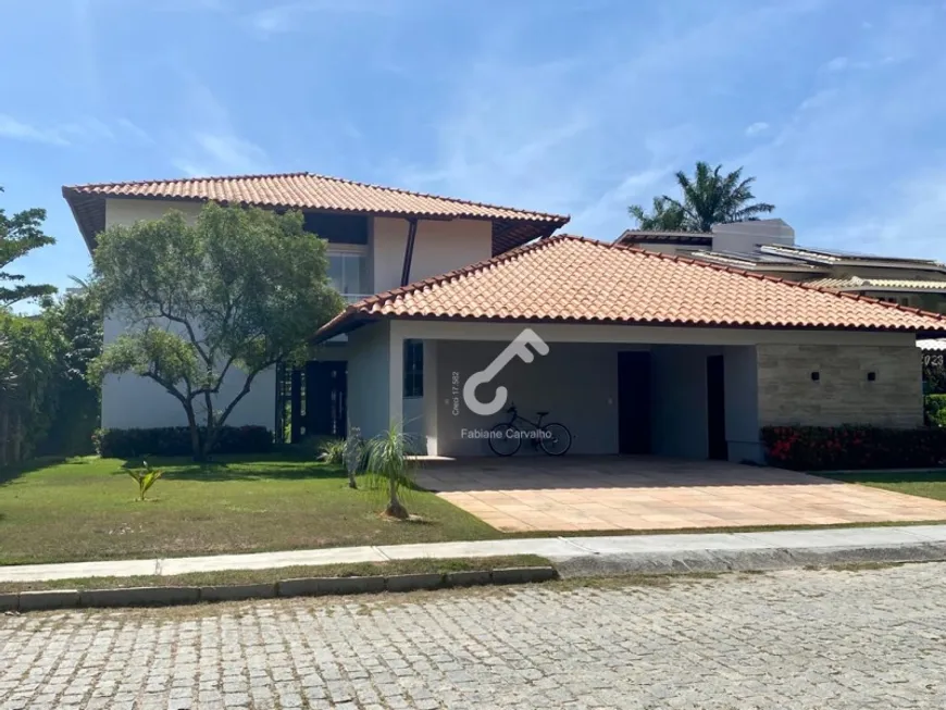 Foto 1 de Casa de Condomínio com 4 Quartos à venda, 500m² em Busca-Vida, Camaçari