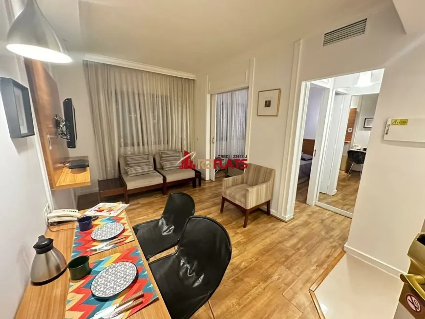 Foto 1 de Flat com 1 Quarto à venda, 32m² em Bela Vista, São Paulo