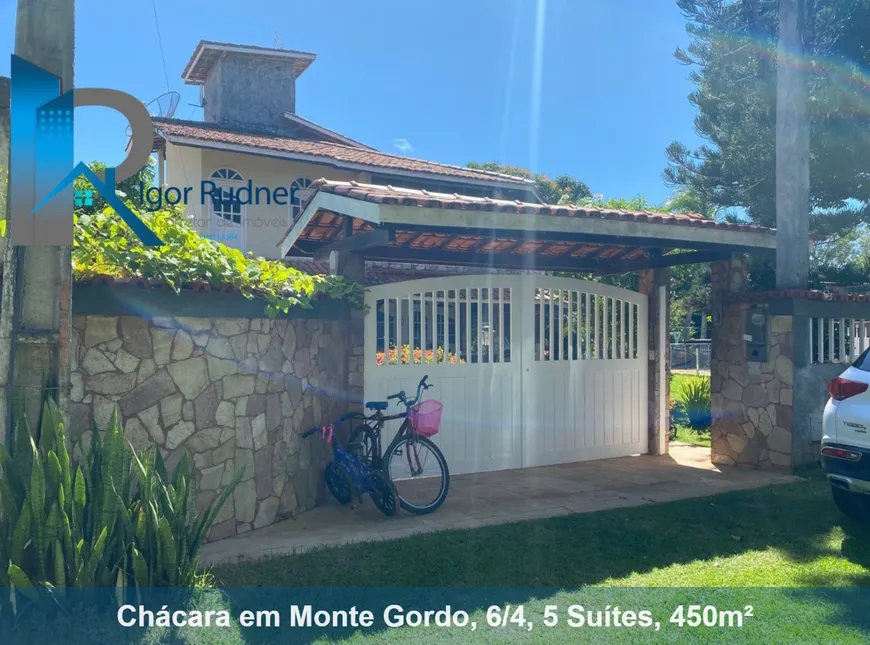 Foto 1 de Fazenda/Sítio com 6 Quartos à venda, 450m² em Monte Gordo Monte Gordo, Camaçari