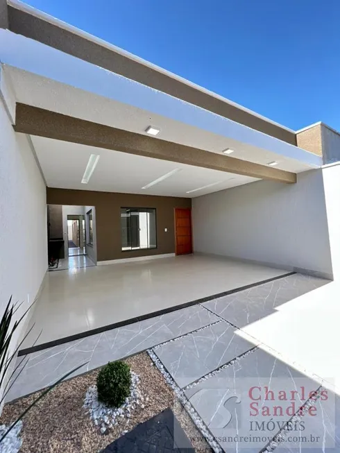 Foto 1 de Casa com 3 Quartos à venda, 120m² em Setor Cristina II Expansao, Trindade