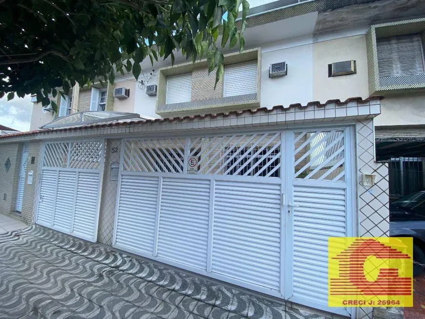 Foto 1 de Sobrado com 3 Quartos para alugar, 112m² em Campo Grande, Santos