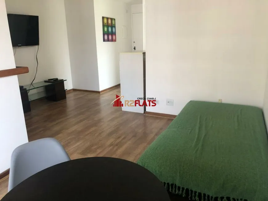 Foto 1 de Flat com 1 Quarto para alugar, 42m² em Jardins, São Paulo