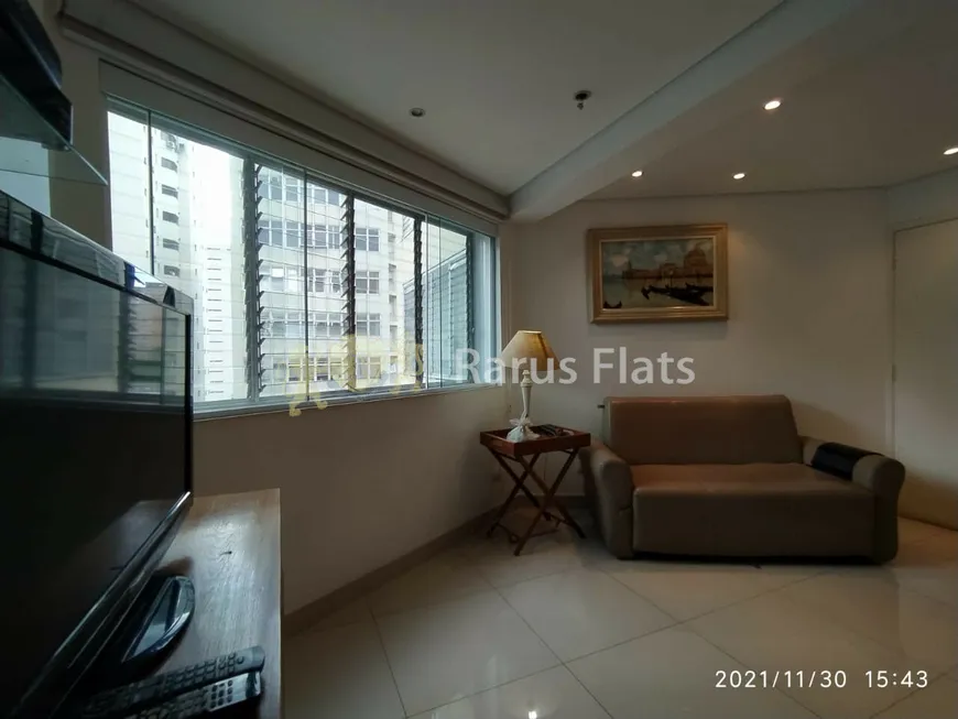 Foto 1 de Flat com 1 Quarto para alugar, 50m² em Vila Nova Conceição, São Paulo