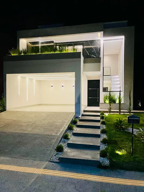 Foto 1 de Casa de Condomínio com 3 Quartos à venda, 216m² em Residencial Marília, Senador Canedo