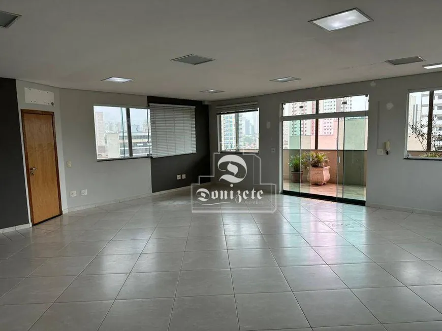 Foto 1 de Sala Comercial para alugar, 110m² em Vila Bastos, Santo André