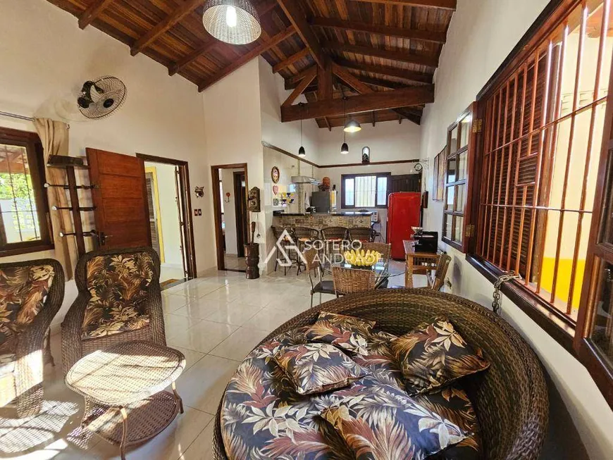 Foto 1 de Casa com 2 Quartos para alugar, 200m² em Massaguaçu, Caraguatatuba