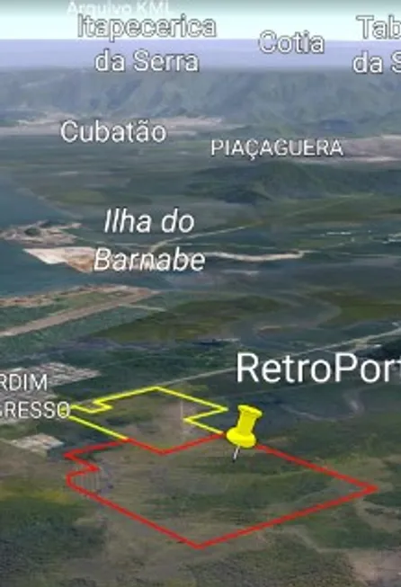 Foto 1 de Lote/Terreno à venda, 1100000m² em Jardim Progresso, Guarujá