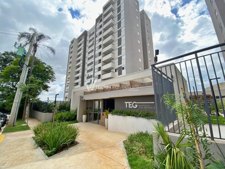 Foto 1 de Apartamento com 2 Quartos à venda, 55m² em Mansões Santo Antônio, Campinas