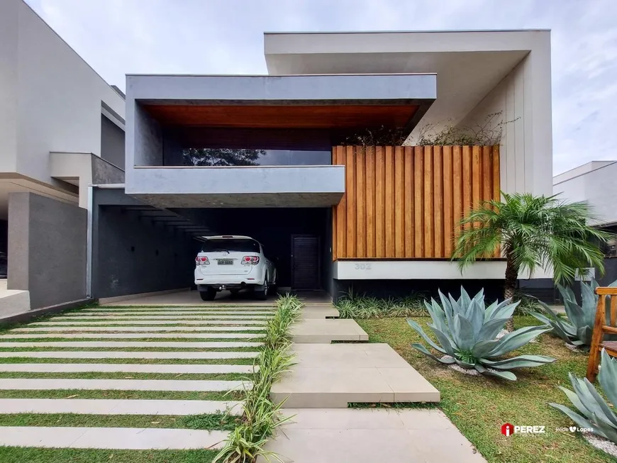 Foto 1 de Casa de Condomínio com 3 Quartos à venda, 196m² em Terras Alpha Campo Grande, Campo Grande