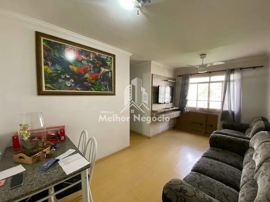 Foto 1 de Apartamento com 2 Quartos à venda, 58m² em Jardim Capivari, Campinas