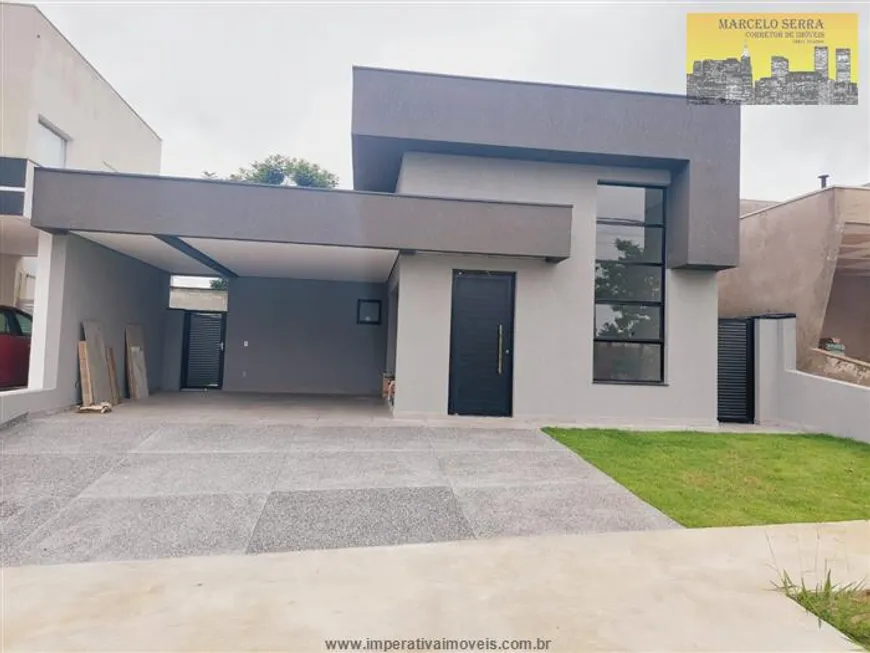 Foto 1 de Casa de Condomínio com 3 Quartos à venda, 154m² em Jardim Primavera, Itupeva