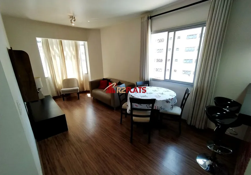 Foto 1 de Flat com 1 Quarto para alugar, 42m² em Vila Nova Conceição, São Paulo