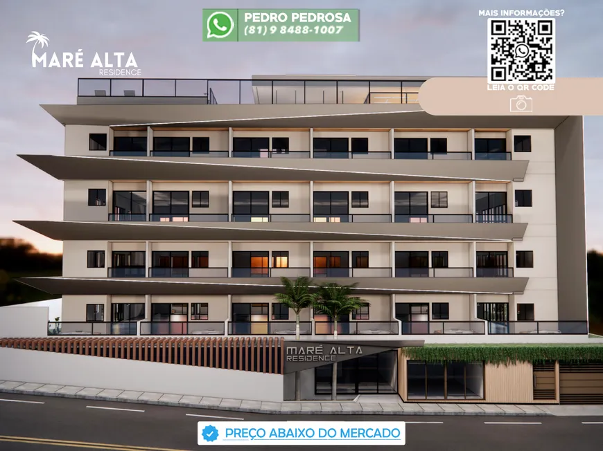 Foto 1 de Apartamento com 1 Quarto à venda, 30m² em Porto de Galinhas, Ipojuca