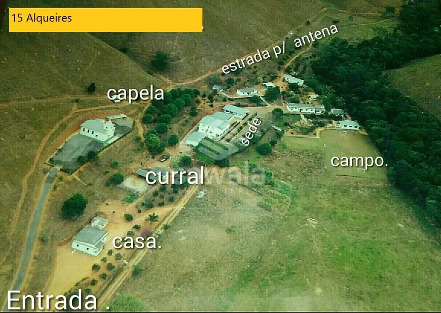 Foto 1 de Fazenda/Sítio com 6 Quartos à venda, 450000m² em Barreira do Triunfo, Juiz de Fora