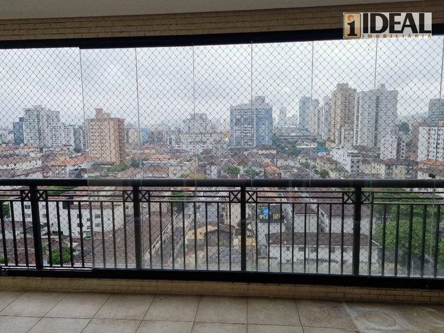 Foto 1 de Apartamento com 3 Quartos à venda, 151m² em Embaré, Santos