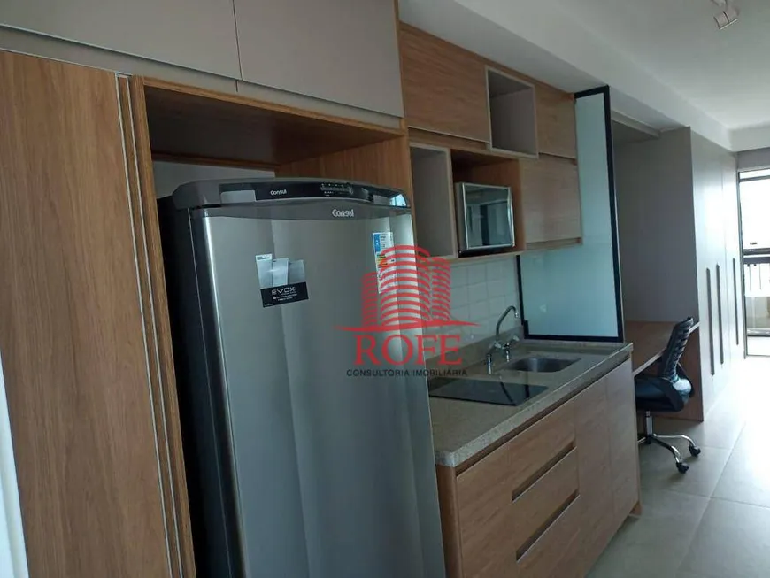 Foto 1 de Apartamento com 1 Quarto para alugar, 33m² em Brooklin, São Paulo