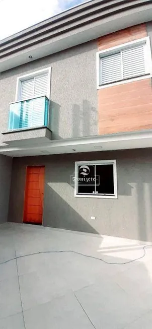 Foto 1 de Sobrado com 2 Quartos à venda, 64m² em Vila Pires, Santo André