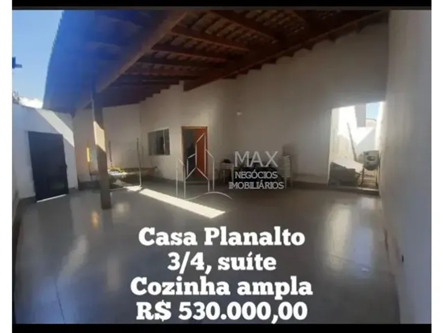 Foto 1 de Casa com 3 Quartos à venda, 169m² em Planalto, Uberlândia