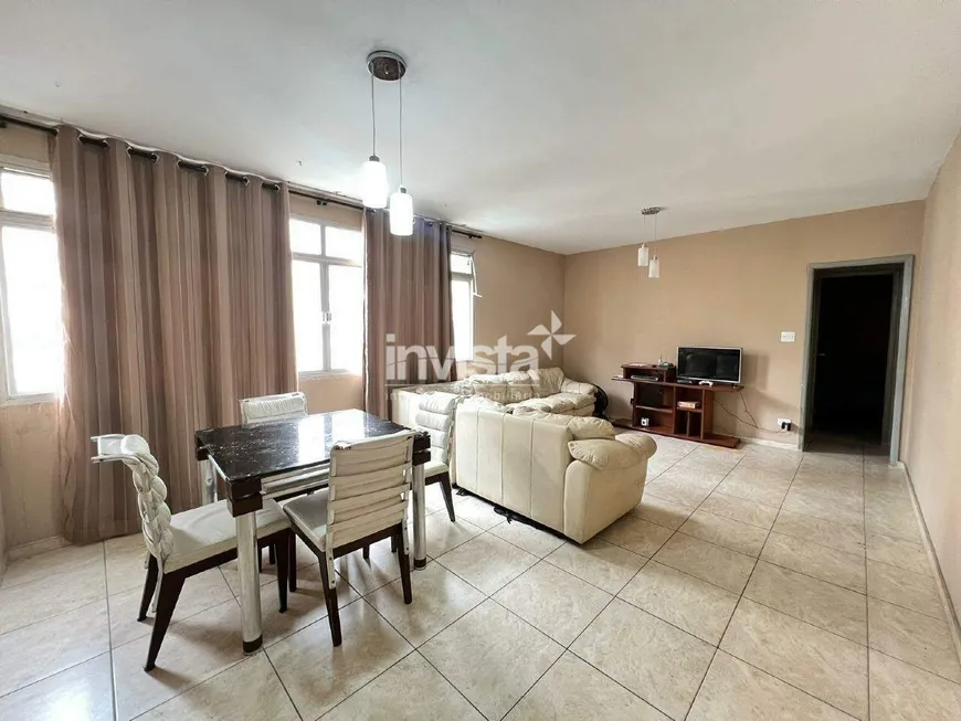 Foto 1 de Apartamento com 2 Quartos à venda, 100m² em Boqueirão, Santos
