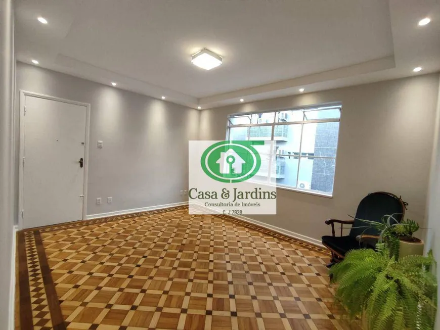 Foto 1 de Apartamento com 3 Quartos à venda, 100m² em Marapé, Santos