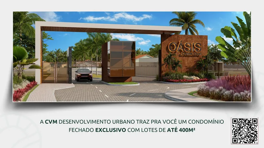 Foto 1 de Lote/Terreno à venda, 238m² em Praia dos Carneiros, Tamandare