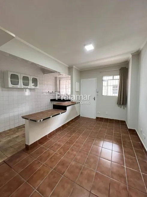 Foto 1 de Apartamento com 1 Quarto à venda, 48m² em Gonzaguinha, São Vicente