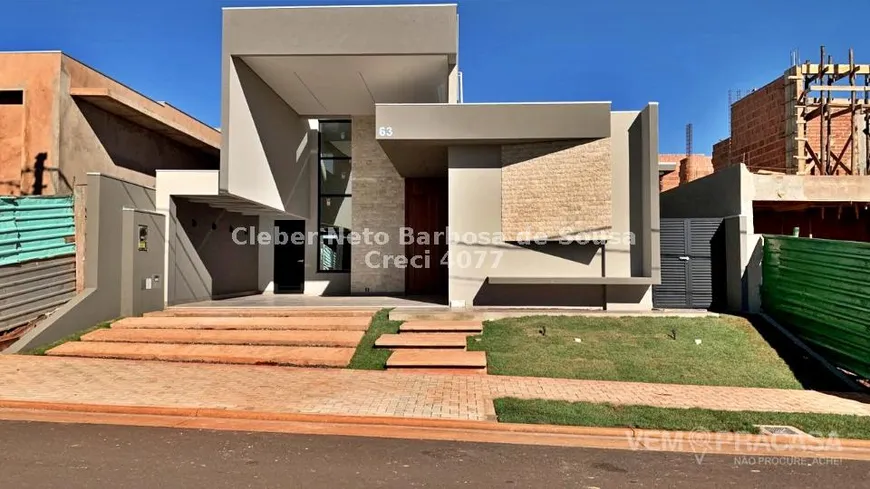Foto 1 de Casa de Condomínio com 3 Quartos à venda, 186m² em Noroeste, Campo Grande
