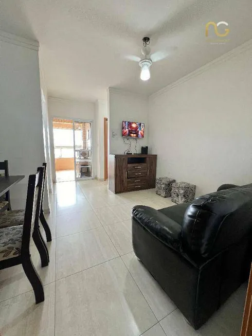 Foto 1 de Apartamento com 1 Quarto à venda, 46m² em Mirim, Praia Grande